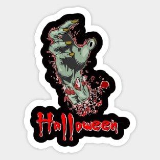 halloween vintage scary Hand Sticker